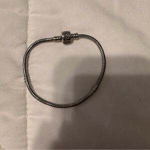 Silver Pandora Charm Bracelet